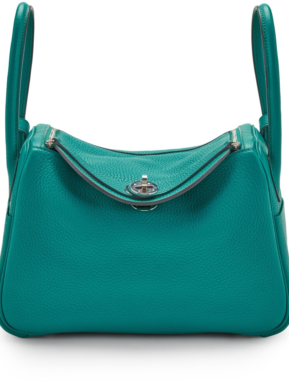 Hermes Bleu Paon Clemence Lindy 30